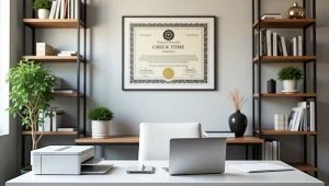 جواز کسب مشاغل خانگی اتاق کار در خانه