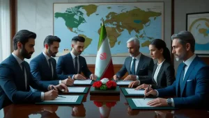 ثبت شرکت توسط اتباع خارجی در ایران در جلسه برای عقد قرارداد