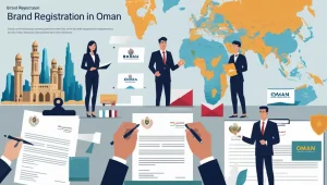 ثبت برند در عمان تصویر کارتونی