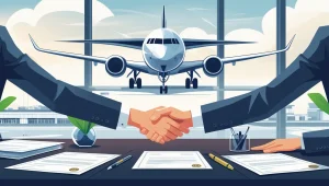 توافق برای ثبت شرکت هواپیمایی