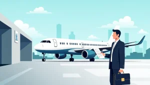 شخصی که شرکت هواپیمایی ثبت کرده و قرارداد در دست دارد