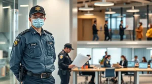 ثبت شرکت حفاظتی یک محافظ با بی سیم