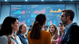 حقوق غیرمالی سهامداران در شرکت تجاری
تعدادی از کارکنان شرکت مقابل یک تلویزیون