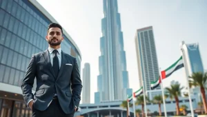 اقامت در دبی از طریق ثبت شرکت اقای بیزینسمن در دبی