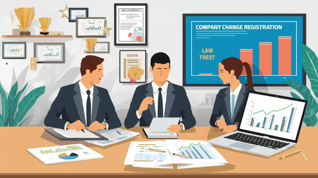 Lucid Origin A modern workspace where a business team discusse 2