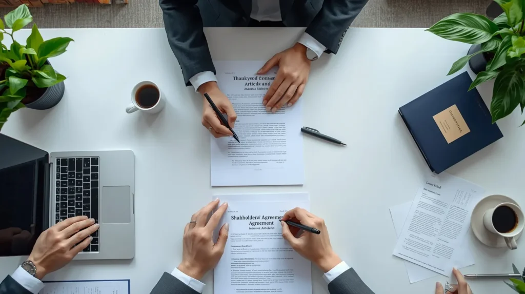 یک جلسه در مورد اساسنامه شرکت سهامی خاص