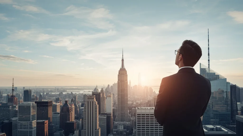 یک نفر در حال نگاه کردن به آسمون