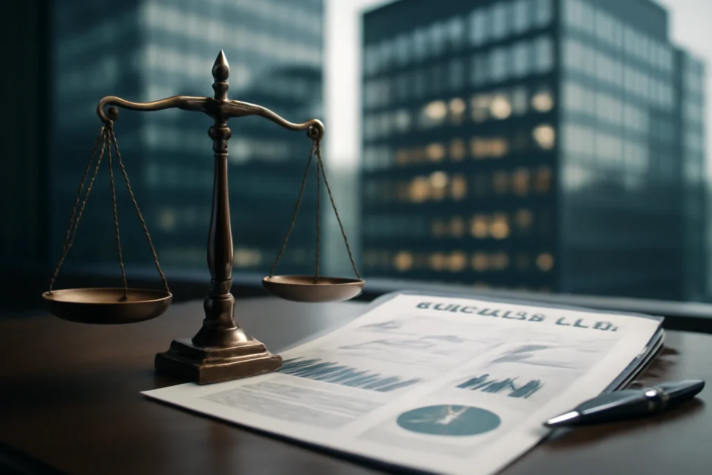 GPT Image 1 A symbolic legal composition representing corporat 0