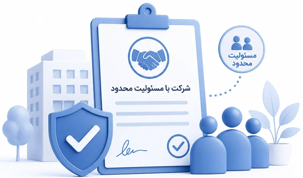 تصویر صفحه ثبت شرکت مسئولیت محدود