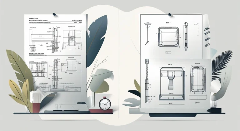 تصویر مقایسه اختراع و طرح صنعتی